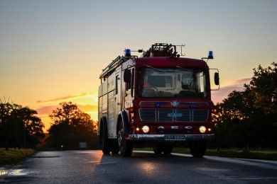 Introducing our lockdown project: Champagne fire truck